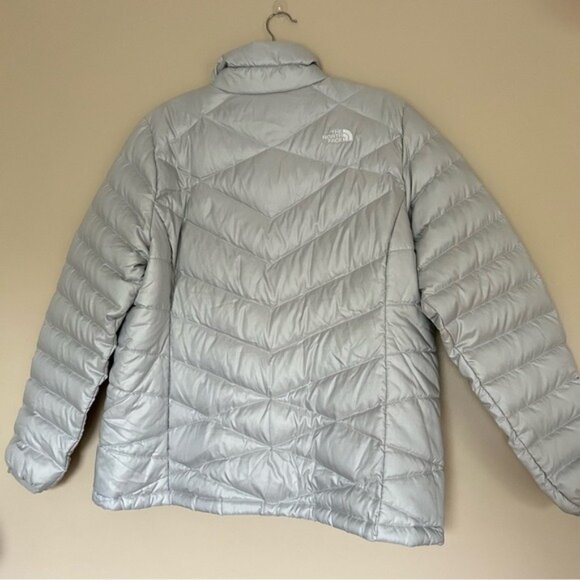 North Face Aconcagua Metallic Silver Jacket - Picture 4 of 11